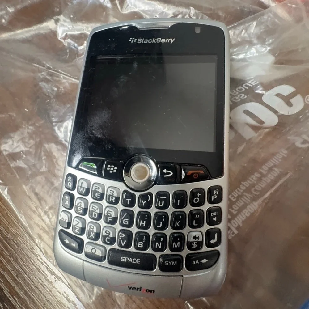 BlackBerry Curve 8530 Verizon Smartphone QWERTY Keyboard Tested w/ Charger